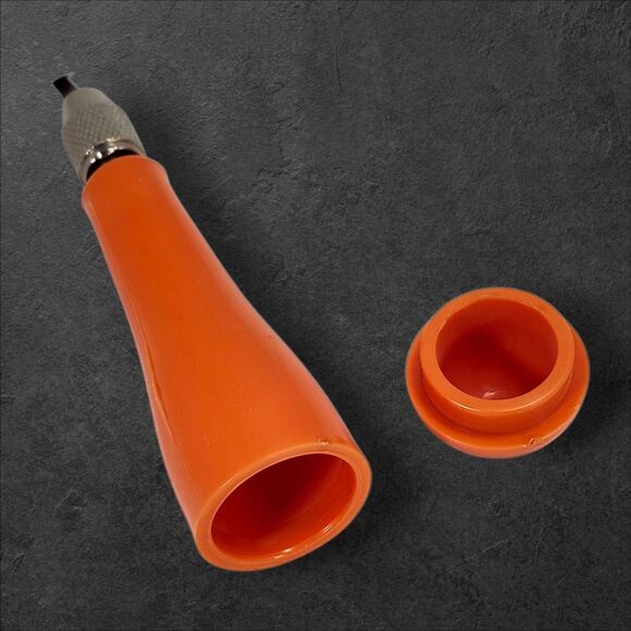 Vintage Speedball No. 66 Brayer 6" & Linoleum Cutter Tool w/ Box & Instructions - Picture 10 of 13